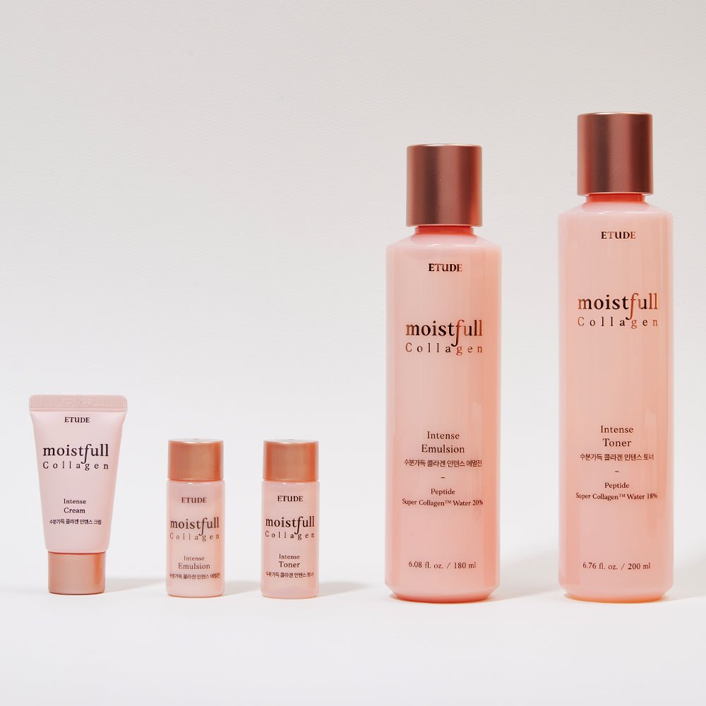 Etude House Moistfull Collagen Intense Skin Care Set – Hydrating & Firming Skincare Set for Smooth, Youthful Skin - Korean Beauty KR