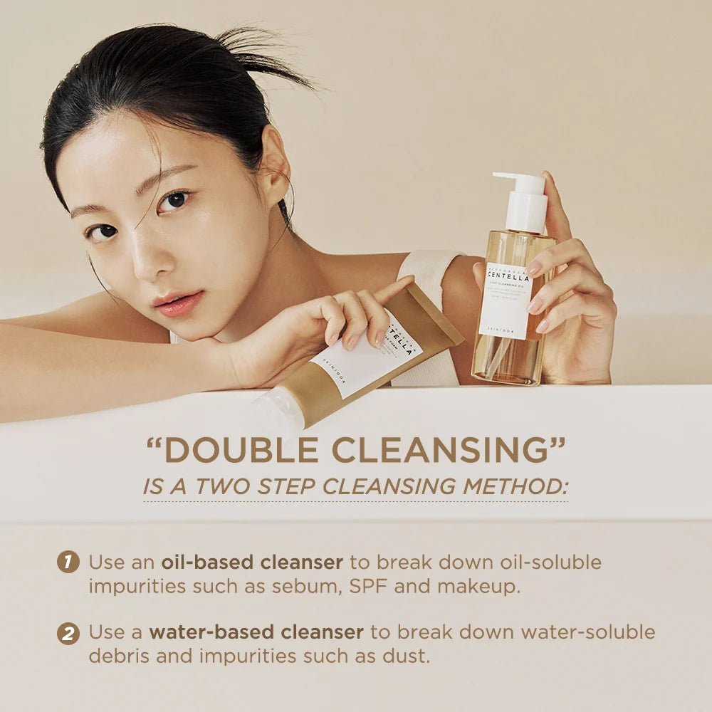 Skin1004 Madagascar Double Cleansing Duo – Gentle & Effective Cleansing Set for Clear, Refreshing Skin - Korean Beauty KR