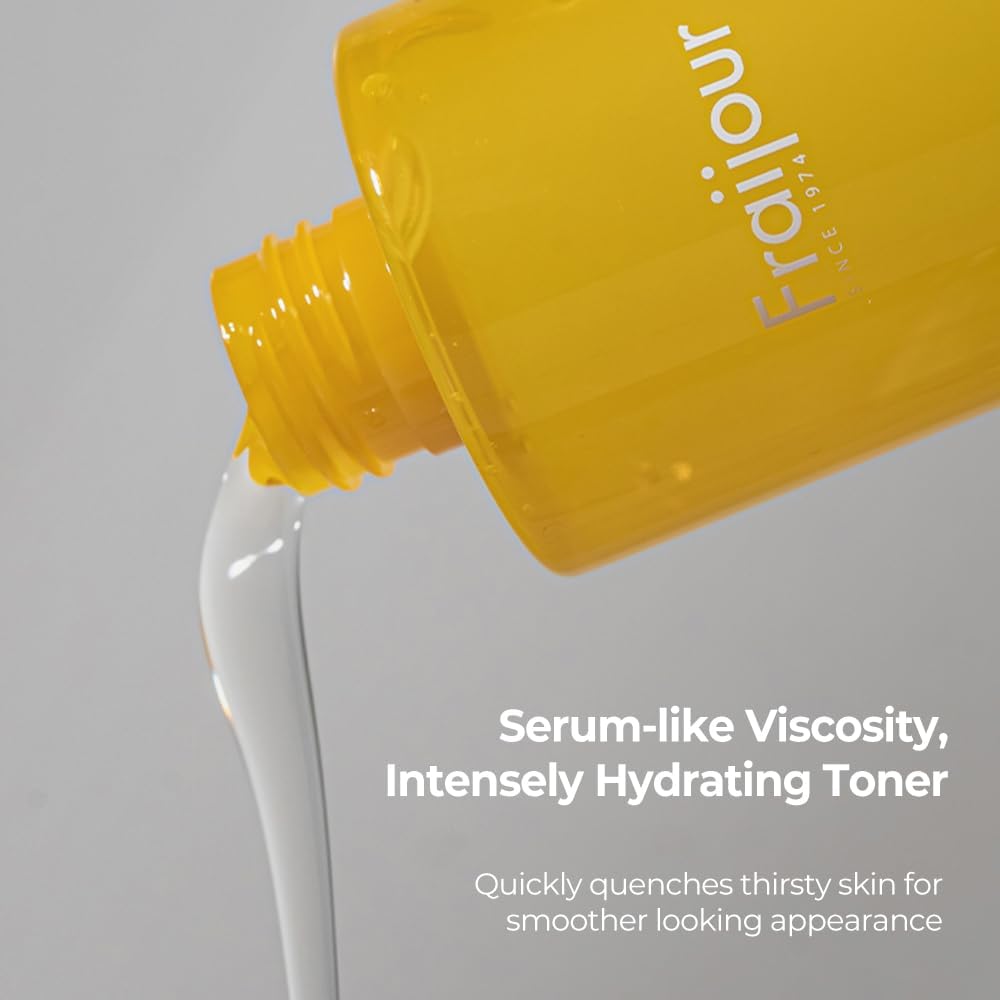Fraijour Yuzu Honey Essential Toner 250ml – Hydrating & Brightening Toner for Smooth, Glowing Skin - Korean Beauty KR