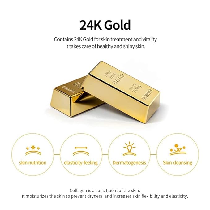 SNP Gold Collagen Ampoule Mask 25ml*1ea – Anti - Aging & Hydrating Mask for Firm, Radiant Skin*1ea - Korean Beauty KR