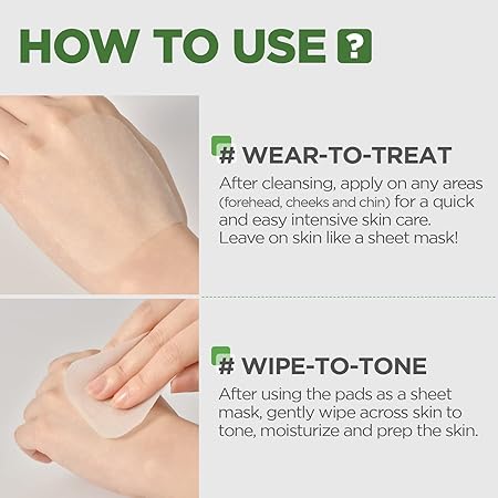 MEDIHEAL Tea Tree Trouble Pads (100) – Soothing & Clarifying Acne Pads for Clear, Blemish - Free Skin - Korean Beauty KR