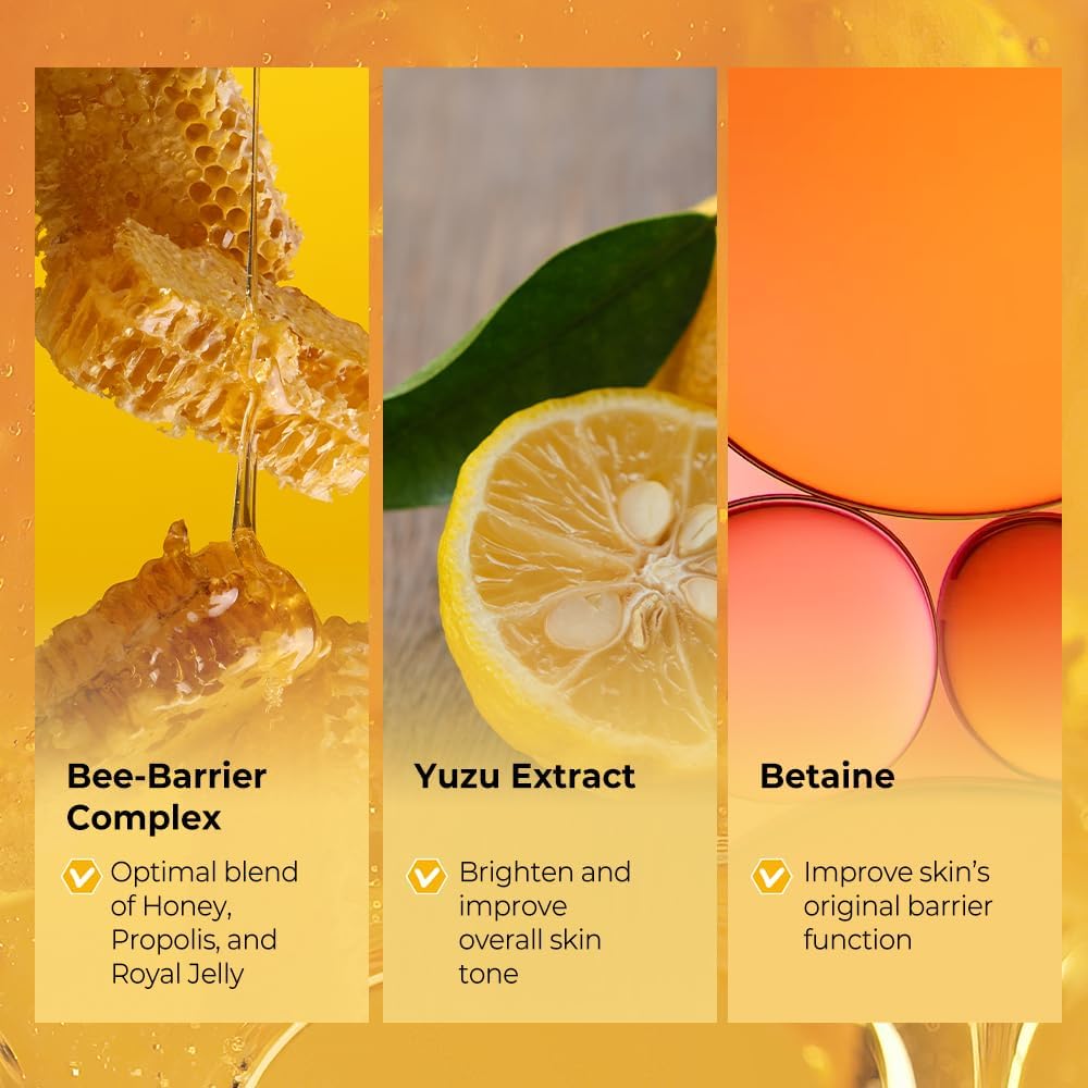 Fraijour Yuzu Honey Essential Toner 250ml – Hydrating & Brightening Toner for Smooth, Glowing Skin - Korean Beauty KR