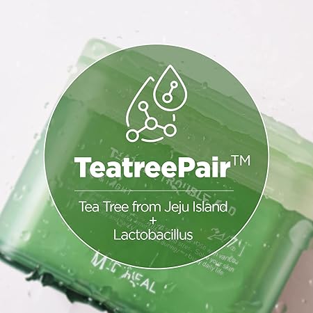 MEDIHEAL Tea Tree Trouble Pads (100) – Soothing & Clarifying Acne Pads for Clear, Blemish - Free Skin - Korean Beauty KR