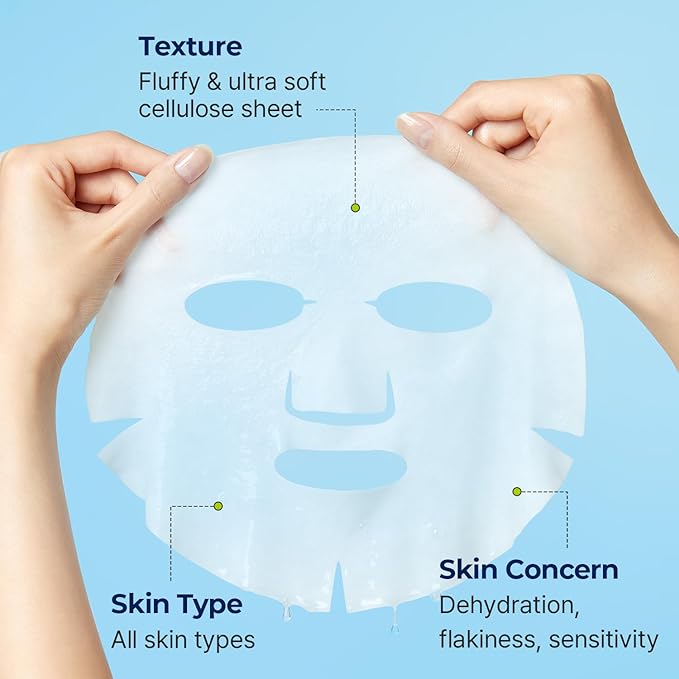 Torriden DIVE - IN Low Molecule Hyaluronic Acid Mask – Deep Hydrating & Rejuvenating Mask for Smooth, Plump Skin - Korean Beauty KR