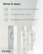 COSRX Refresh AHA BHA Vitamin C Daily Toner 150ml – Exfoliating & Brightening Toner for Smooth, Radiant Skin - Korean Beauty KR