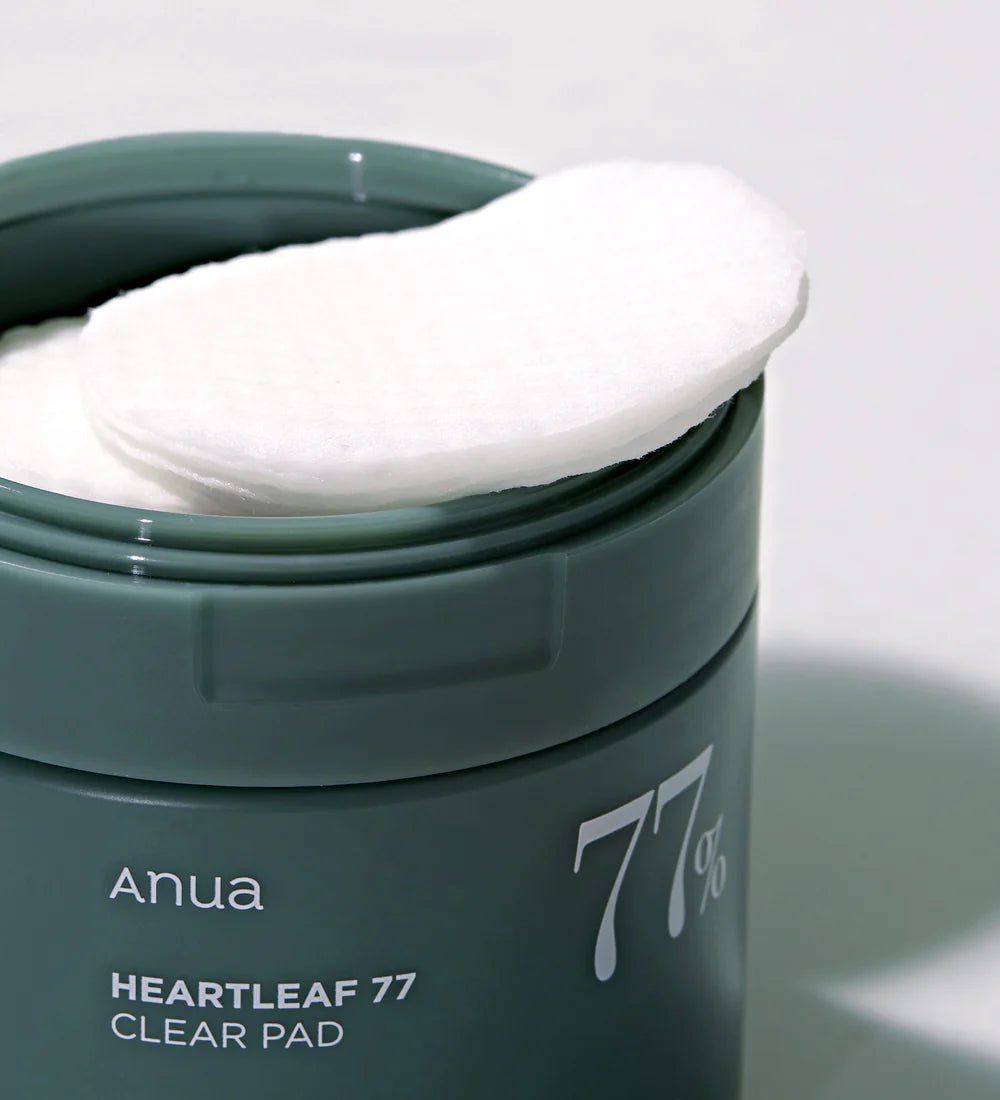 Anua Heartleaf 77% Toner Pad 70ea – Soothing & Hydrating Toner Pads for Sensitive Skin - Korean Beauty KR