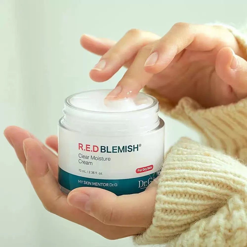 Dr.G R.E.D BLEMISH® Clear Moisture Cream – Soothing & Hydrating Cream for Clear, Balanced Skin - Korean Beauty KR