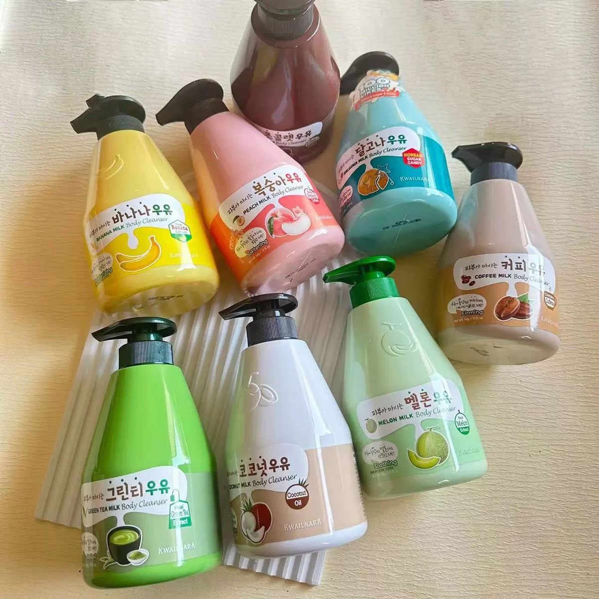 Kwailnara Mik Body Lotion 560g – Nourishing & Moisturizing Lotion for Soft, Smooth Skin - Korean Beauty KR