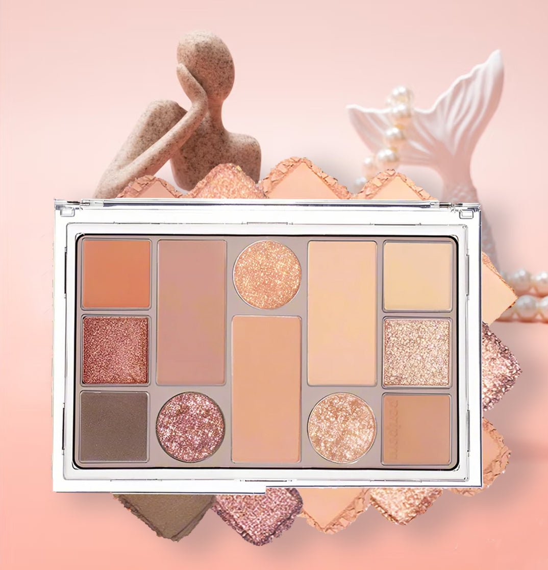 Peripera All Take Mood Technique Palette #01 Around Brown – Versatile Eyeshadow Palette for Warm, Natural Looks - Korean Beauty KR