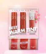Rom&ND Best Tint Edition 01 Warm Tone Pick – Vibrant & Long - Lasting Lip Tint for Bold, Natural Color - Korean Beauty KR