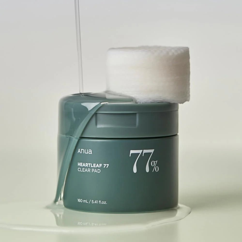 Anua Heartleaf 77% Toner Pad 70ea – Soothing & Hydrating Toner Pads for Sensitive Skin - Korean Beauty KR