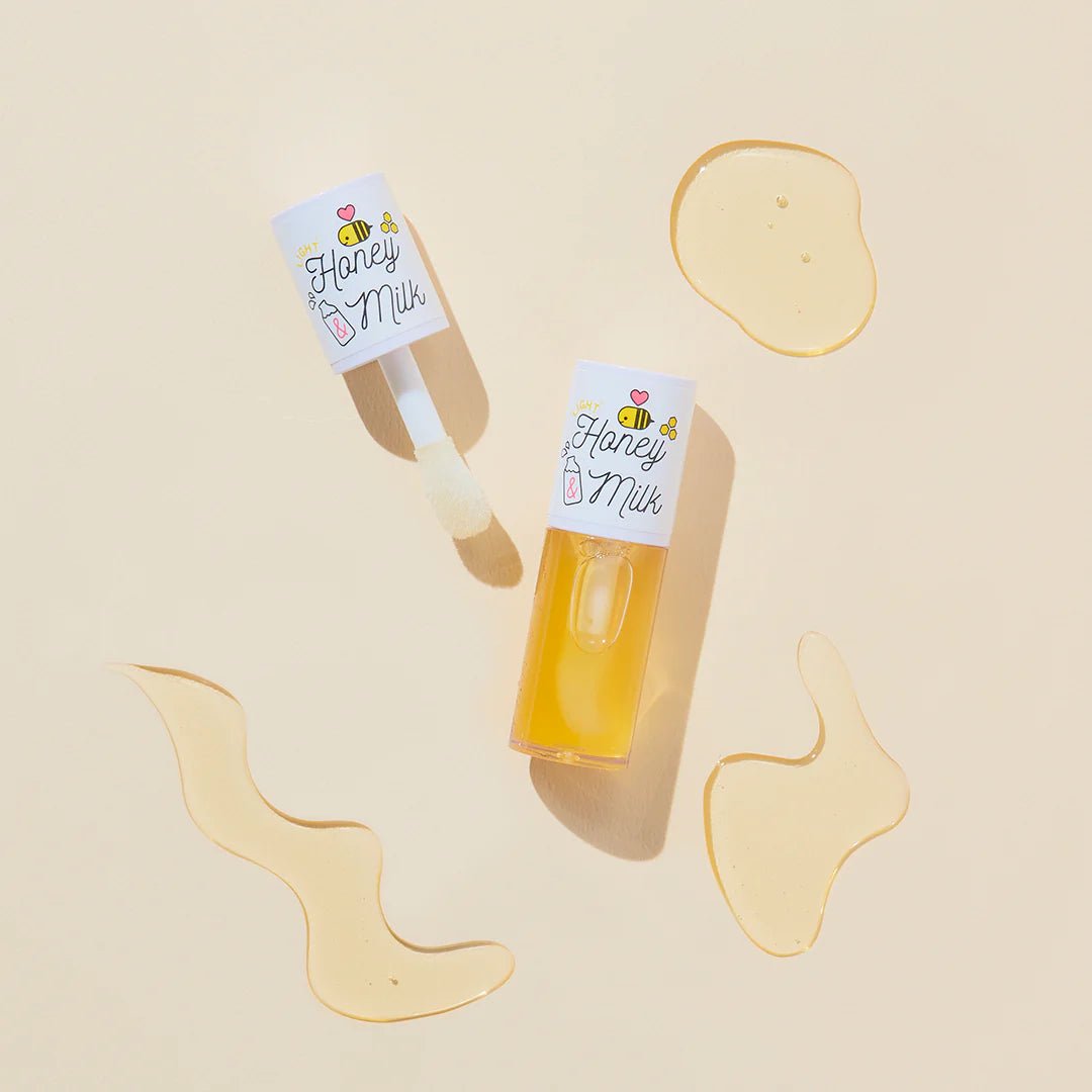 A'pieu Honey & Milk Lip Oil 5g – Nourishing & Hydrating Lip Oil for Soft, Smooth Lips - Korean Beauty KR