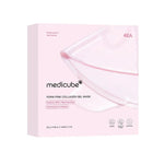 Medicube PDRN Pink Collagen Gel Mask - 1 Box of 4 Sheets - Korean Beauty KR