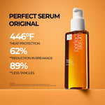Mise En Scene Perfect Serum Original - Heat Protectant Hair Oil for Frizzy & Dry | Argan Oil | Visibly Smooths & Softens | Add Shine All Hair Types - Korean Beauty KR