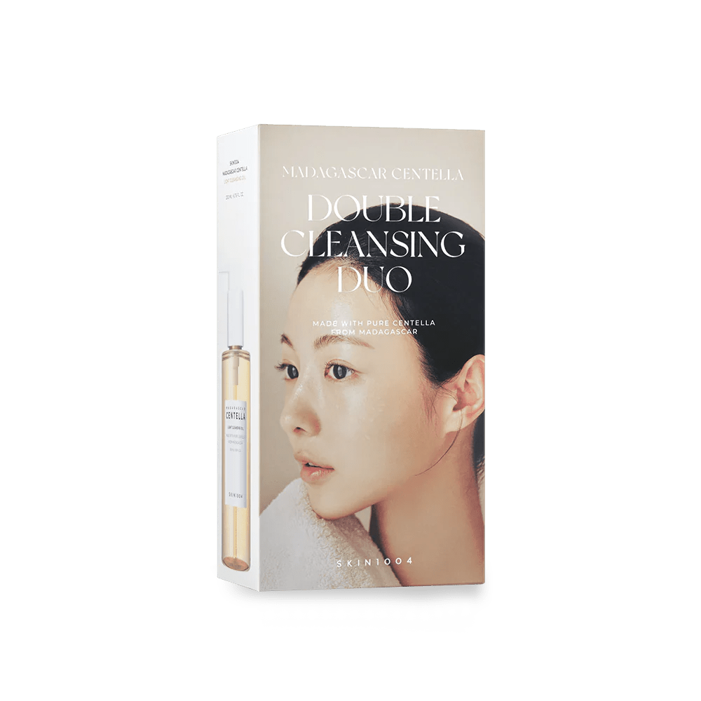 Skin1004 Madagascar Double Cleansing Duo – Gentle & Effective Cleansing Set for Clear, Refreshing Skin - Korean Beauty KR