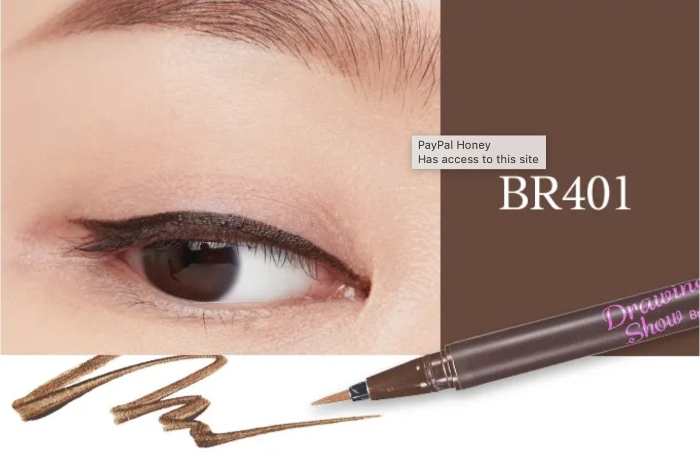 Etude House Drawing Show Brush Liner – Precise & Long - Lasting Liquid Eyeliner for Defined, Bold Eyes - Korean Beauty KR