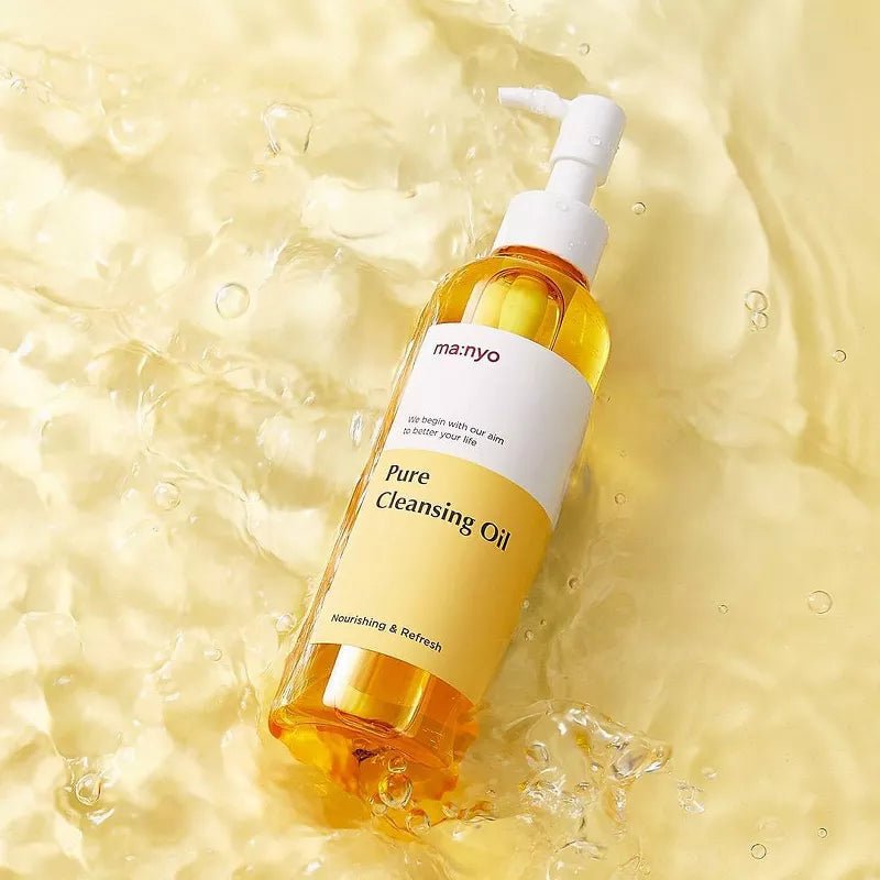 Manyo Factory Pure Cleansing Oil 200ml – Gentle & Effective Oil Cleanser for Soft, Clear Skin - Korean Beauty KR