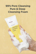 Manyo Factory Pure & Deep Cleansing Foam 200ml – Gentle & Deep Cleansing Foam for Clear, Refreshing Skin - Korean Beauty KR