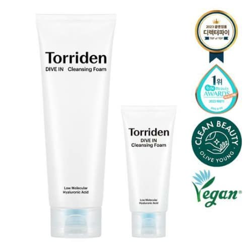 Torriden Dive In Cleansing Foam 100ml+30ml - Korean Beauty KR