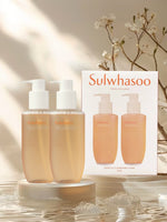 Sulwhasoo Gentle Cleansing Foam Duo Set – Mild & Hydrating Cleansing Foam for Soft, Clean Skin - Korean Beauty KR