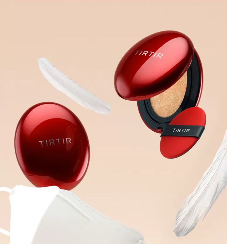 TIRTIR Mask Fit Red Cushion – Full Coverage Cushion Foundation for Flawless, Long - Lasting Skin - Korean Beauty KR