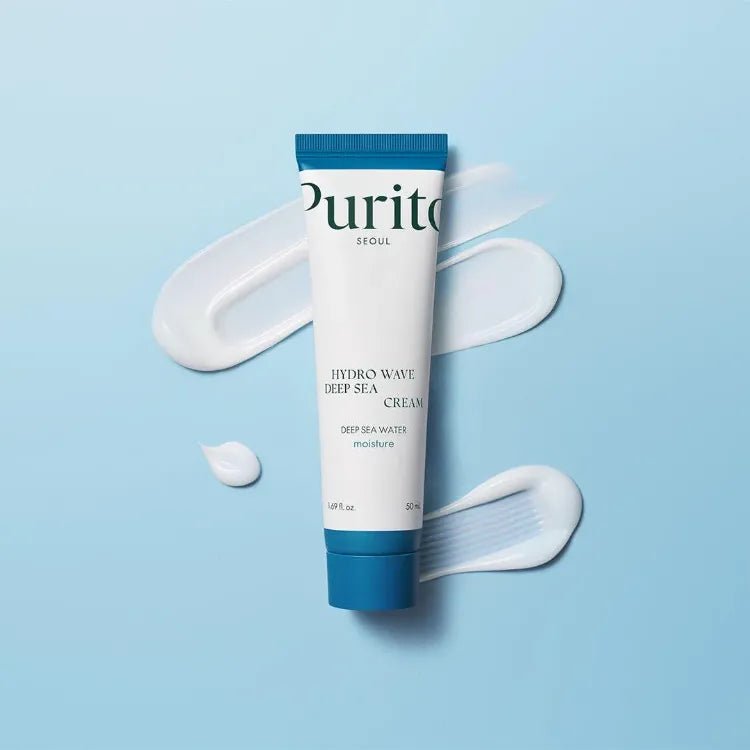 Purito SEOUL Hydro Wave Deep Sea Cream 50ML – Moisturizing & Revitalizing Cream for Hydrated, Smooth Skin - Korean Beauty KR