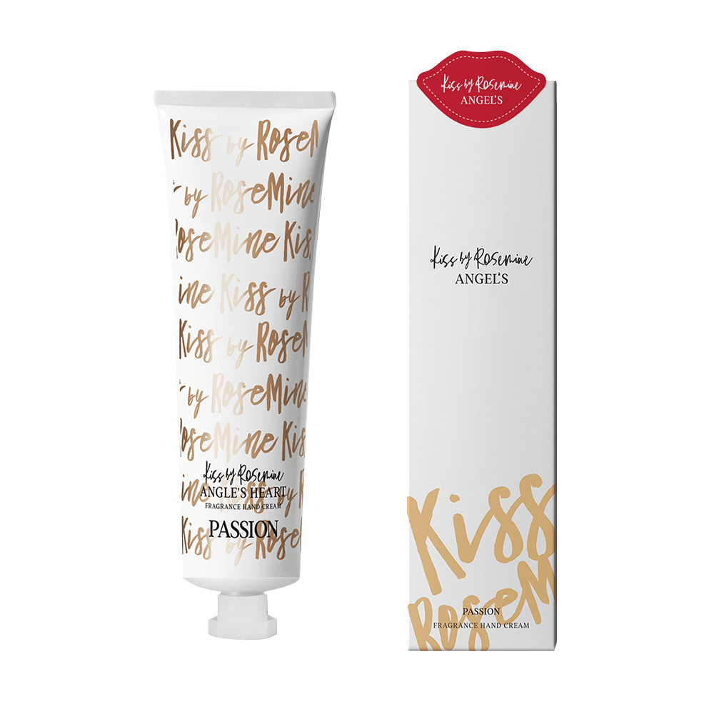 Kiss by Rosemine Fragrance Hand Cream 60ml – Nourishing & Scented Hand Cream for Soft, Smooth Hands - Korean Beauty KR