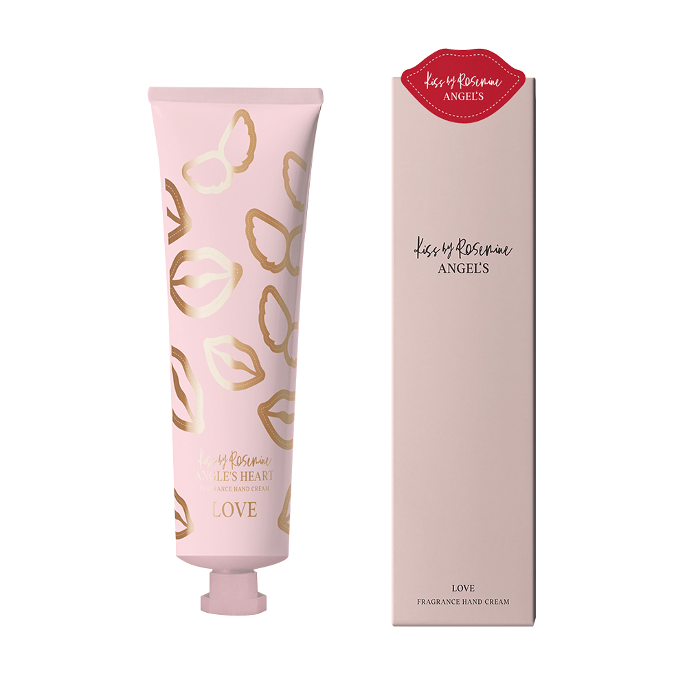 Kiss by Rosemine Fragrance Hand Cream 60ml – Nourishing & Scented Hand Cream for Soft, Smooth Hands - Korean Beauty KR
