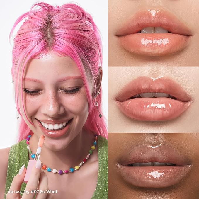 Peripera INK Glasting Lip Gloss – High - Shine & Hydrating Gloss for Smooth, Luscious Lips - Korean Beauty KR