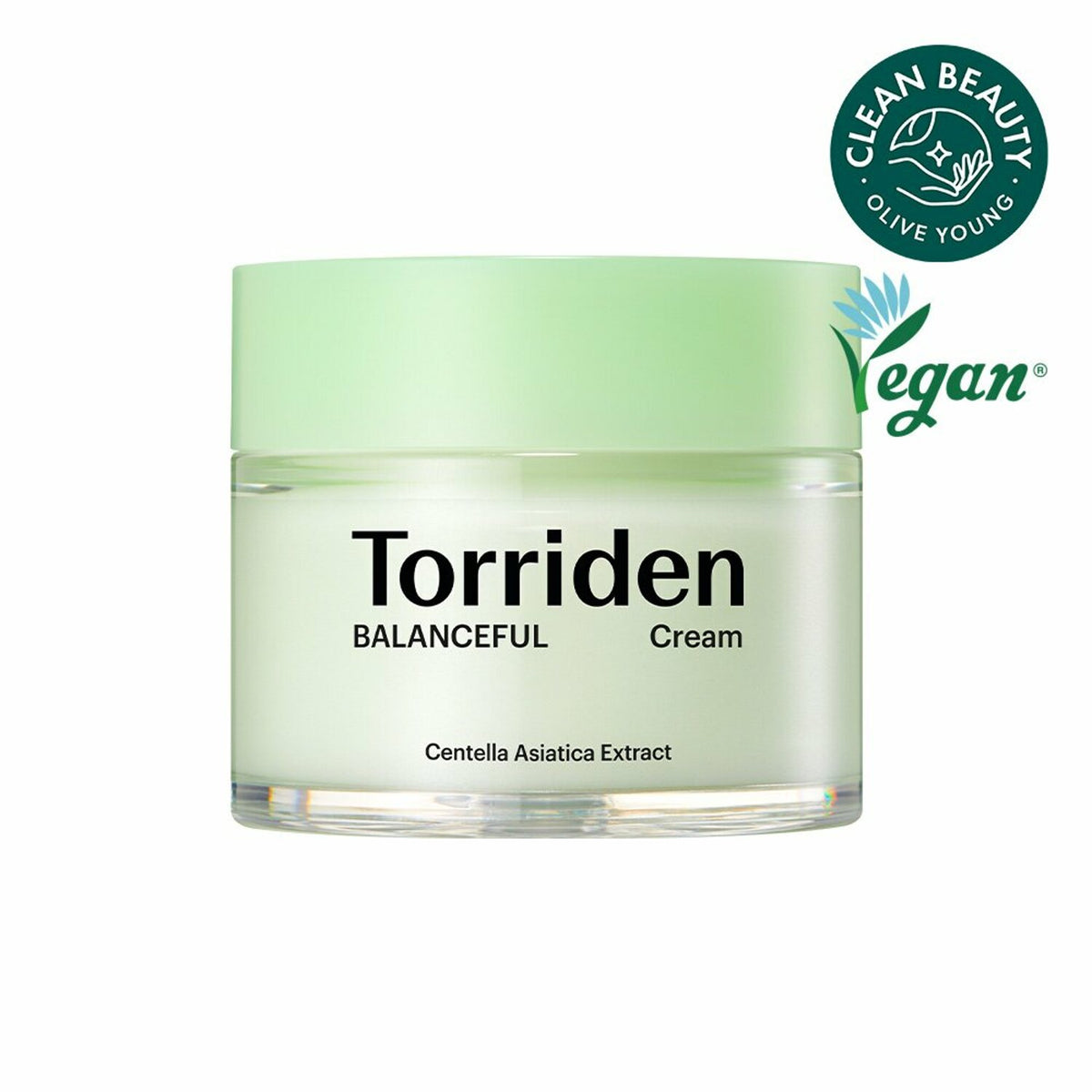 Torriden BALANCEFUL Cica Cream 80ml – Soothing & Moisturizing Cream for Sensitive, Calm Skin" - Korean Beauty KR