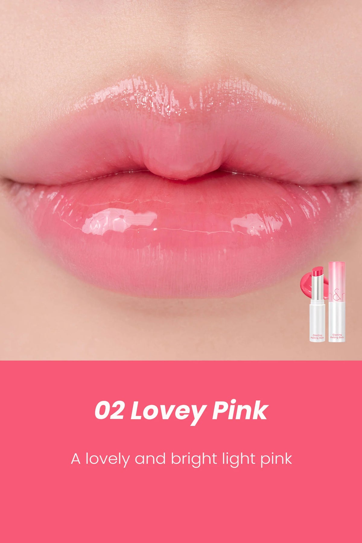 Rom&nd Glasting Melting Balm 3.5g – Hydrating & Glossy Balm for Soft, Luscious Lips - Korean Beauty KR