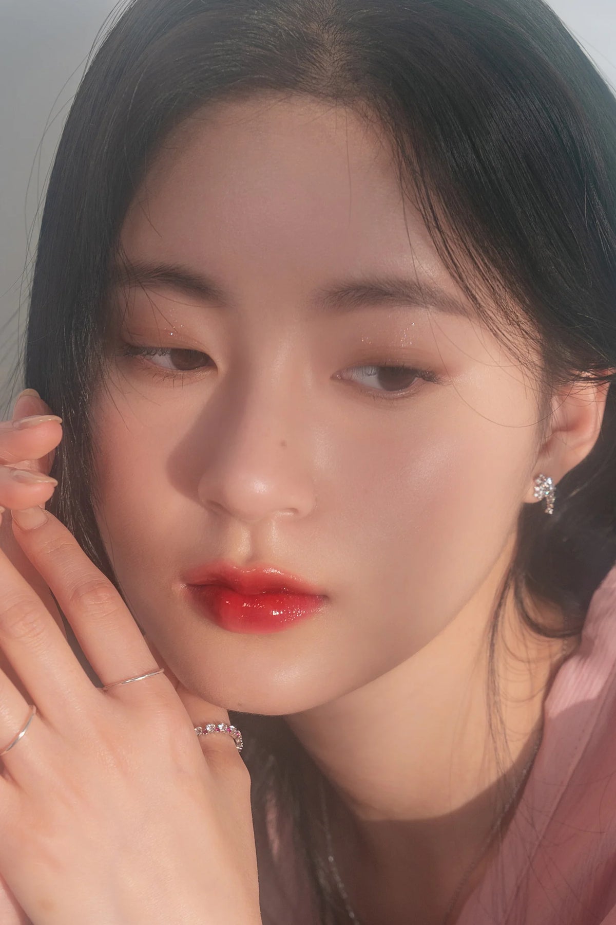 Rom&nd Glasting Water Tint – Hydrating Lip Tint for Glossy, Long - Lasting Colo - Korean Beauty KR