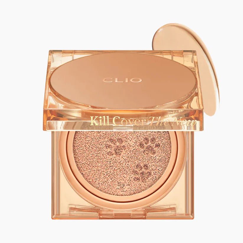 CLIO Kill Cover The New Founwear Cushion SPF50+ PA+++ (Koshort in Seoul Limited) – Limited Edition Full Coverage Cushion with High Sun Protection for Flawless Skin - Korean Beauty KR