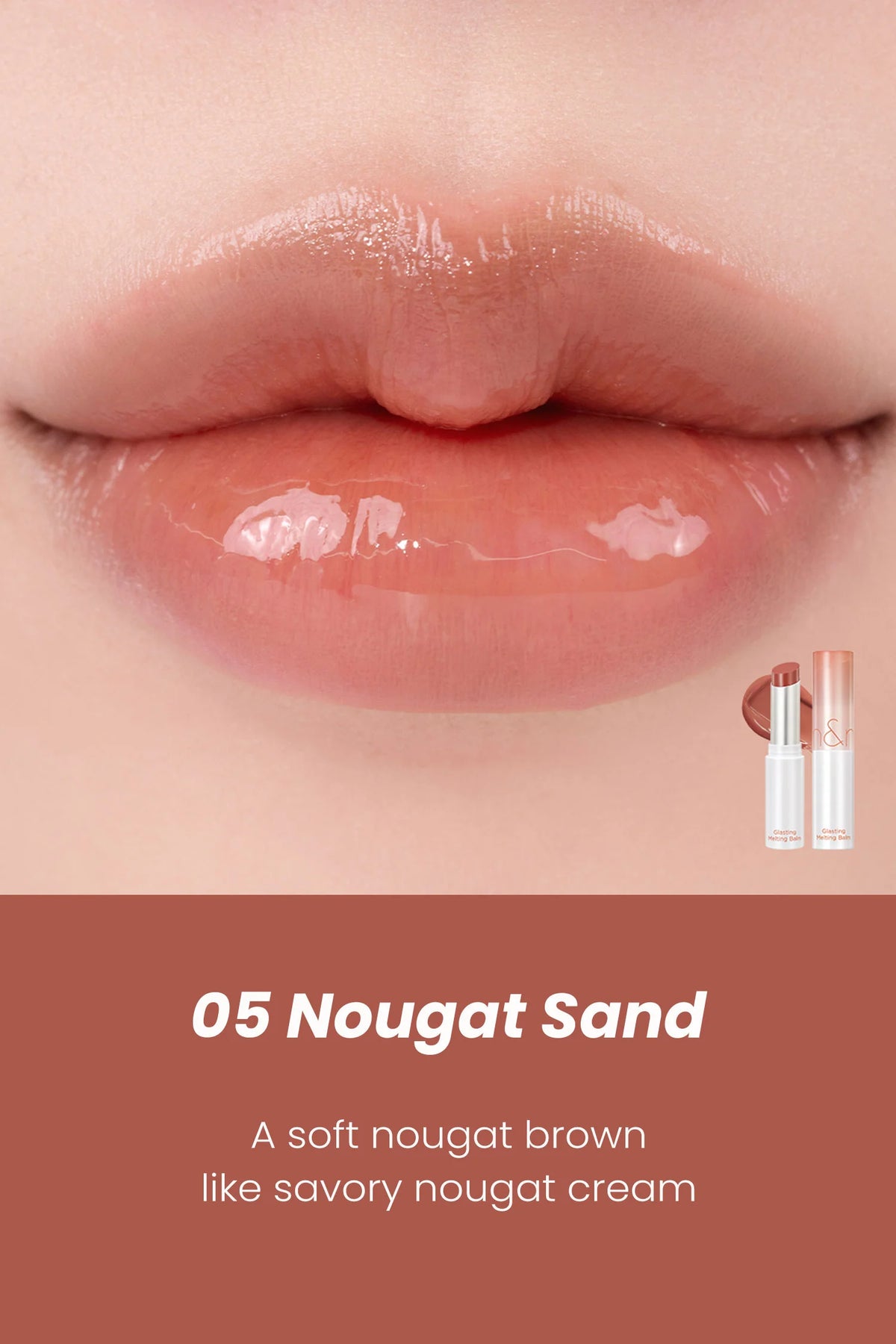 Rom&nd Glasting Melting Balm 3.5g – Hydrating & Glossy Balm for Soft, Luscious Lips - Korean Beauty KR