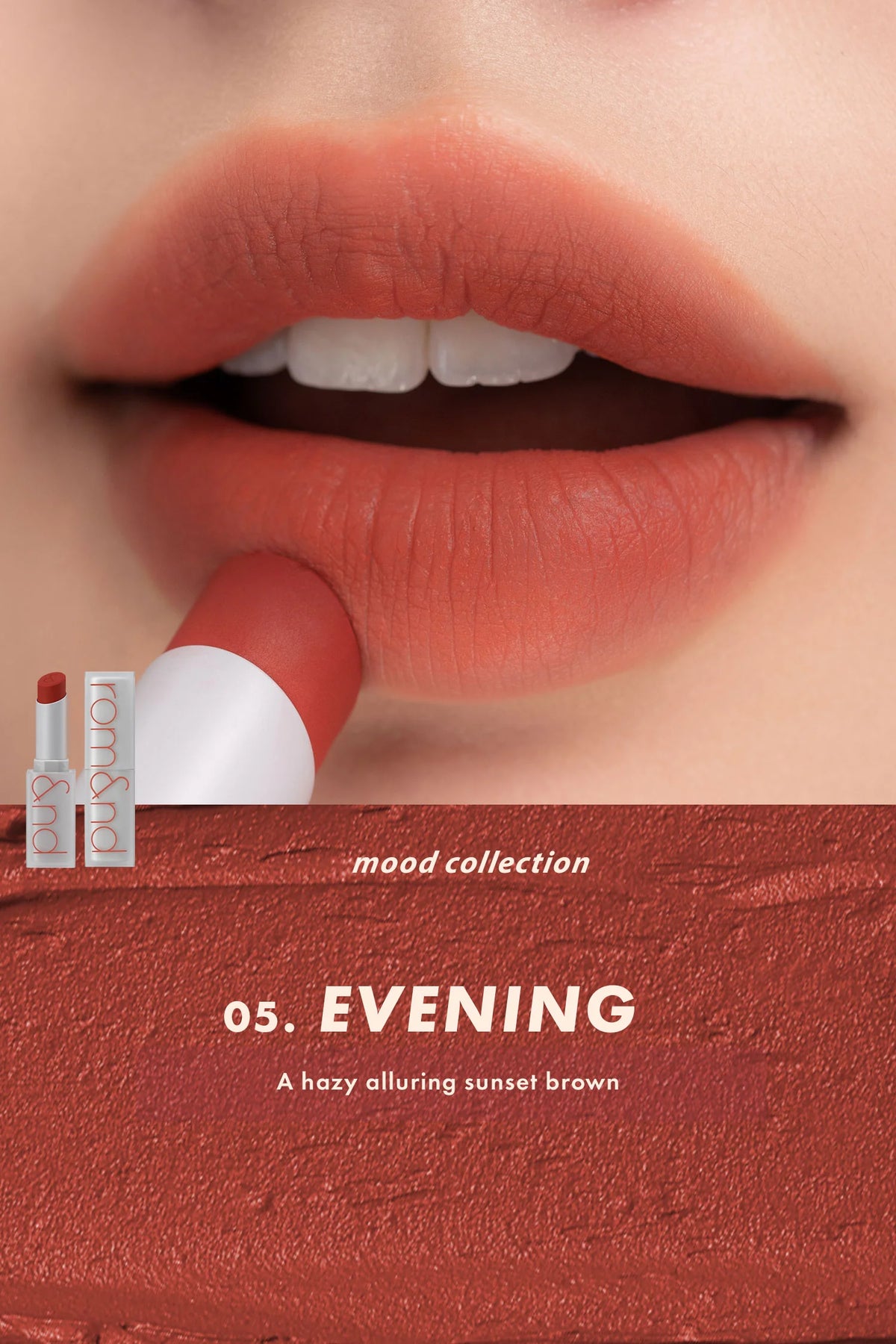 Rom&nd [Renew] ZERO Matte Lipstick – Long - Lasting, Comfortable Matte Lip Color for Bold, Defined Lips - Korean Beauty KR