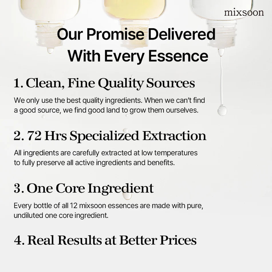 Mixsoon Soondy Centella Asiatica Essence 100ml – Calming & Hydrating Essence for Sensitive Skin - Korean Beauty KR