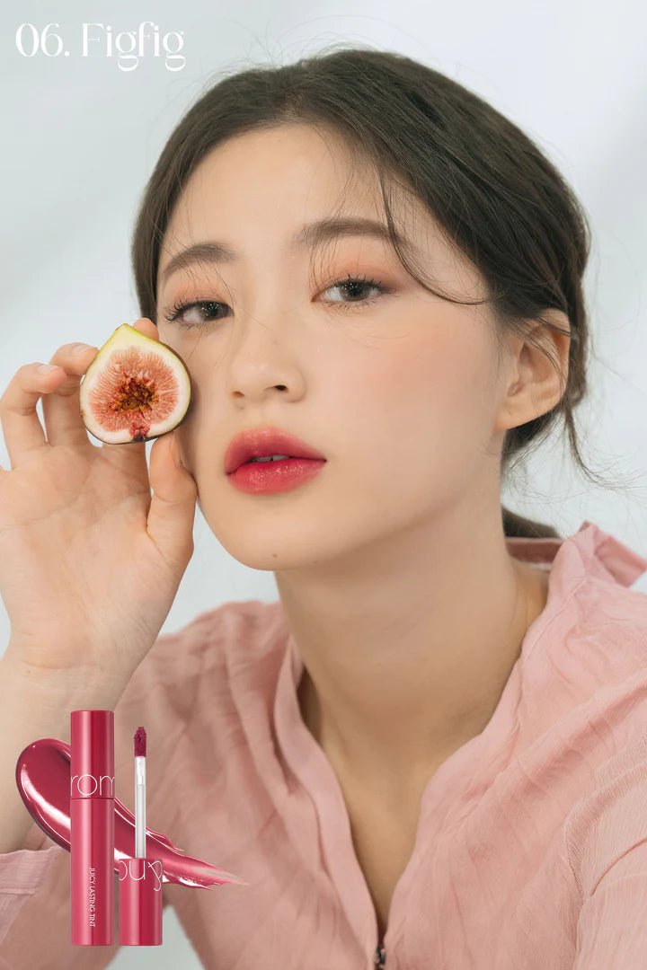 Rom&nd Juicy Lasting Tint – Hydrating & Long - Lasting Lip Tint for Luscious, Vibrant Lips - Korean Beauty KR