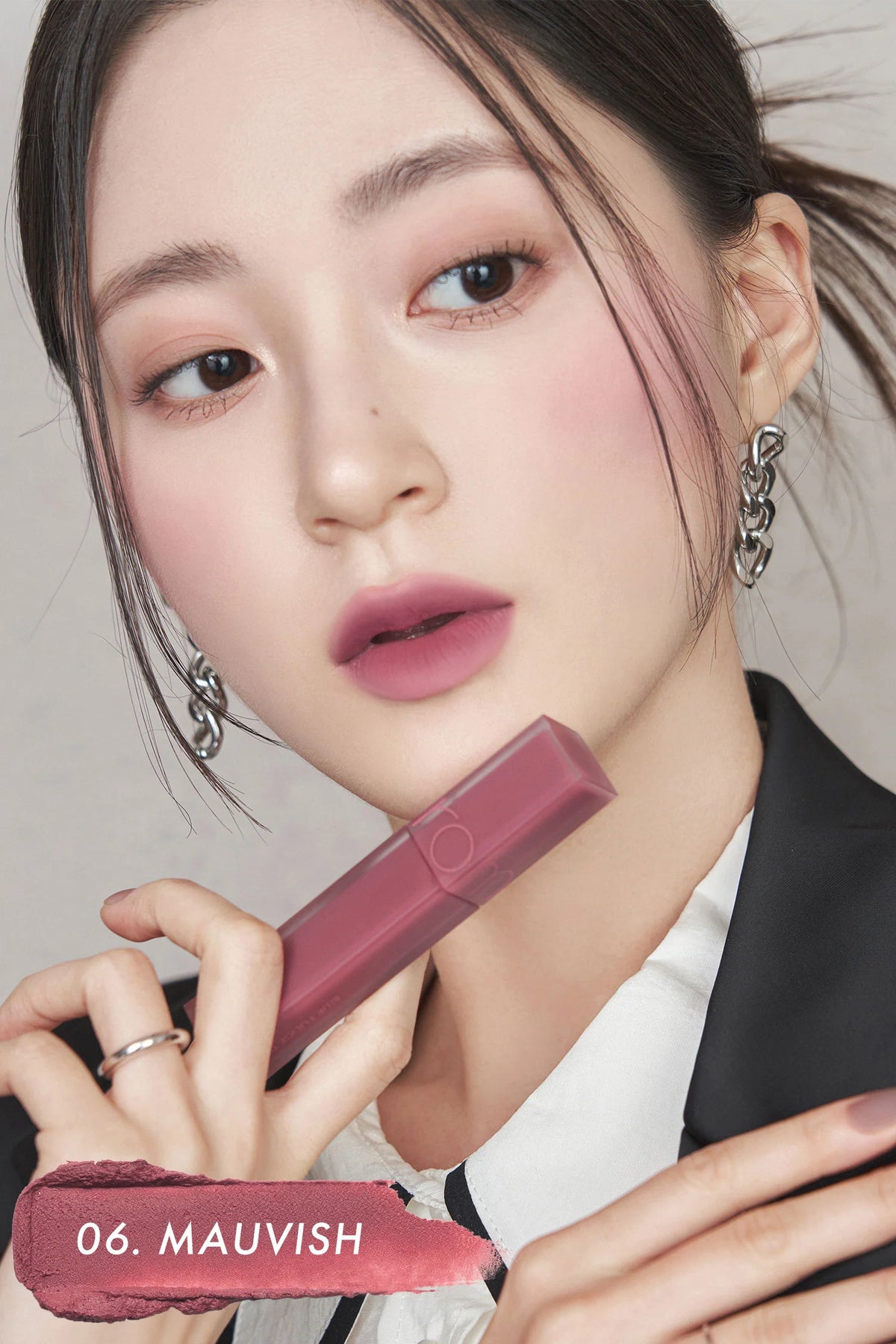 Rom&nd Blur Fudge Tint – Soft Matte Lip Tint for Smooth, Long - Lasting Color - Korean Beauty KR