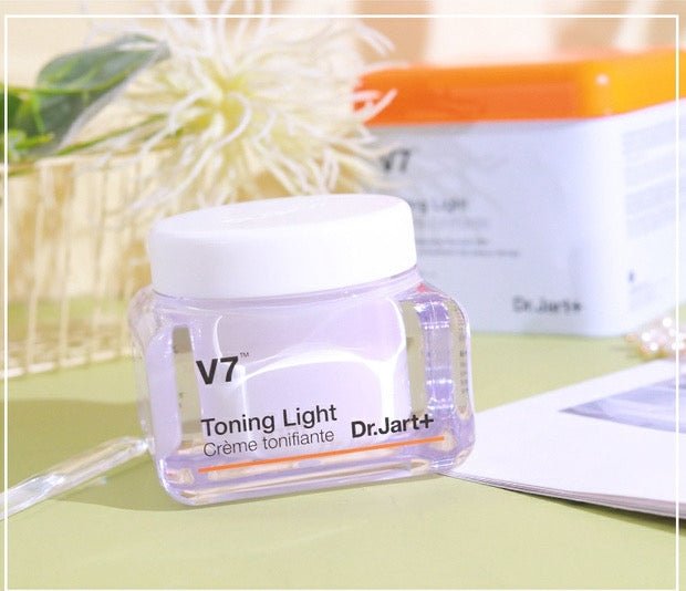 Dr.Jart V7 Toning Light Cream – Brightening & Hydrating Cream for Even, Radiant Skin - Korean Beauty KR