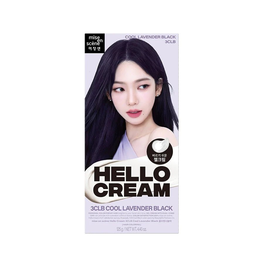 Mise En Scene Hello Cream Personal Hair Color – Easy - to - Use Hair Dye for Vibrant, Long - Lasting Color - Korean Beauty KR
