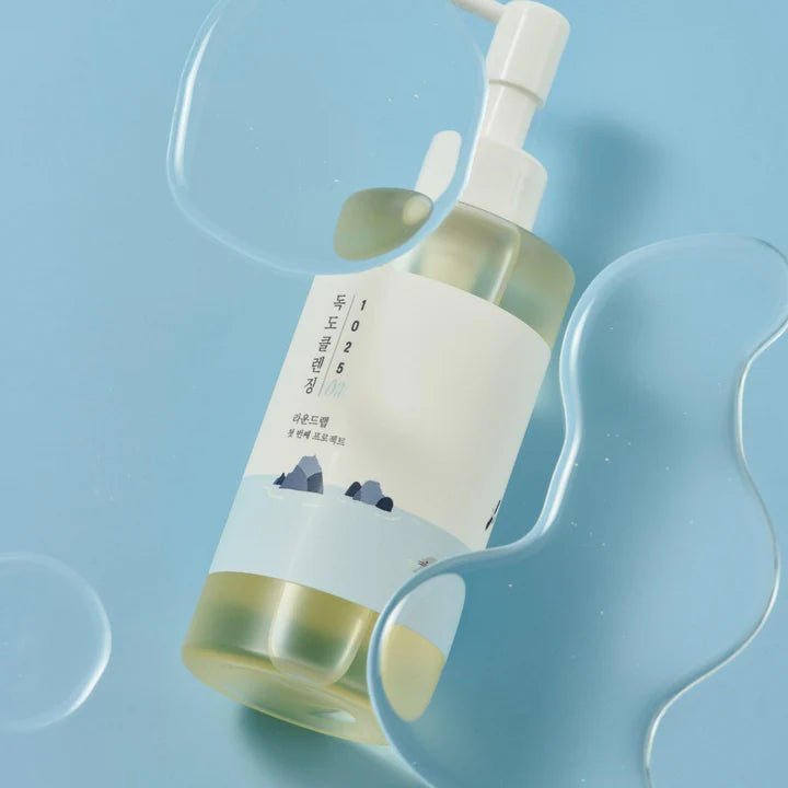 Round Lab 1025 Dokdo Cleansing Oil 200ml – Nourishing & Hydrating Oil Cleanser for Smooth, Clear Skin - Korean Beauty KR