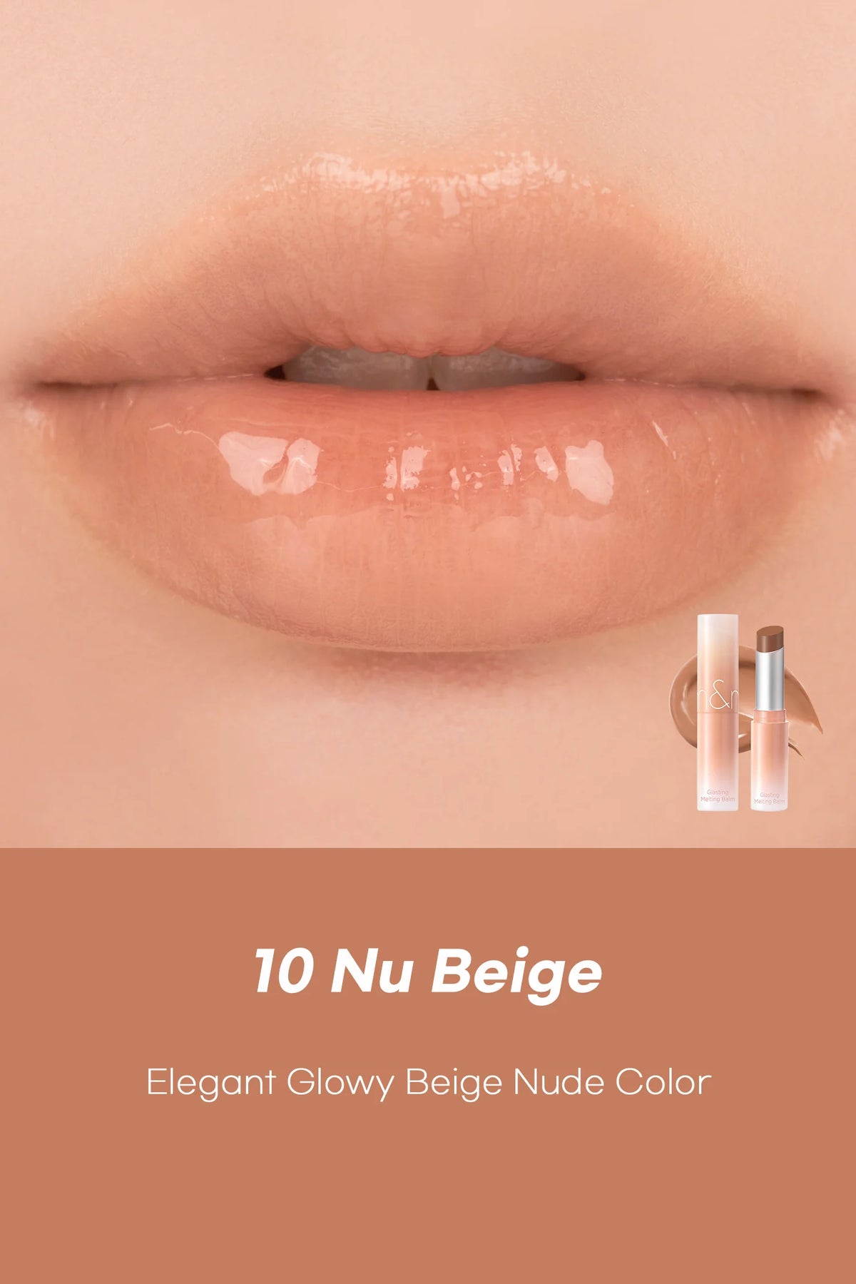 Rom&nd Glasting Melting Balm 3.5g – Hydrating & Glossy Balm for Soft, Luscious Lips - Korean Beauty KR