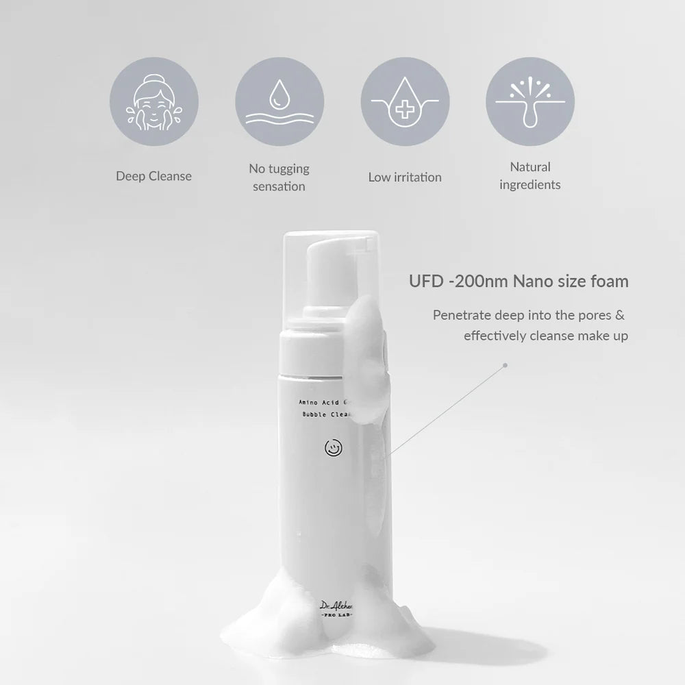Dr.Althea Amino Acid Gentle Bubble Cleanser 140ML – Mild & Hydrating Cleanser for Soft, Clear Skin - Korean Beauty KR