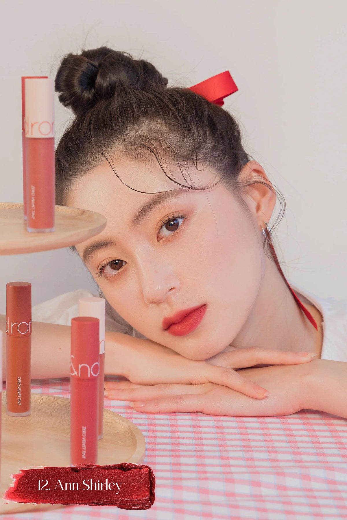 Rom&ND Zero Velvet Tint Baked Velvet Series – Long - Lasting Matte Lip Tint for Smooth, Velvety Lips - Korean Beauty KR