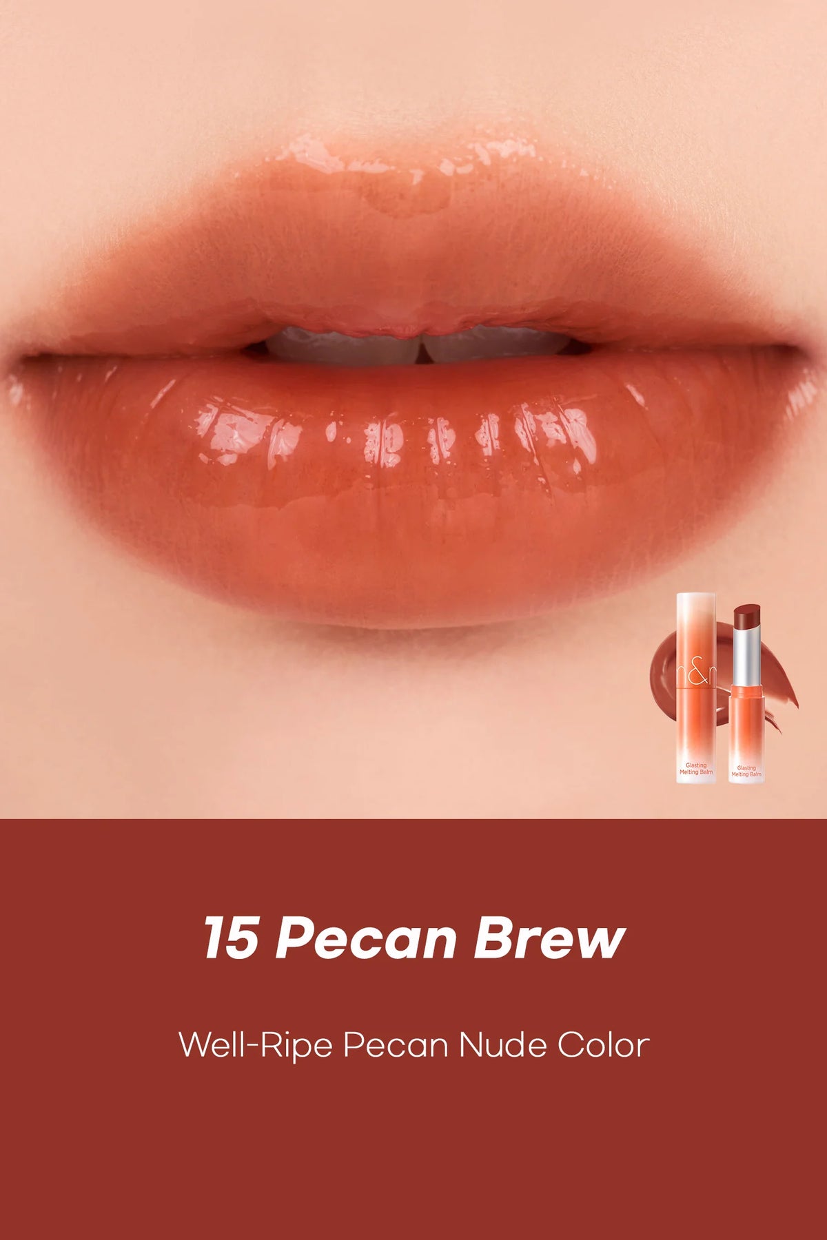 Rom&nd Glasting Melting Balm 3.5g – Hydrating & Glossy Balm for Soft, Luscious Lips - Korean Beauty KR