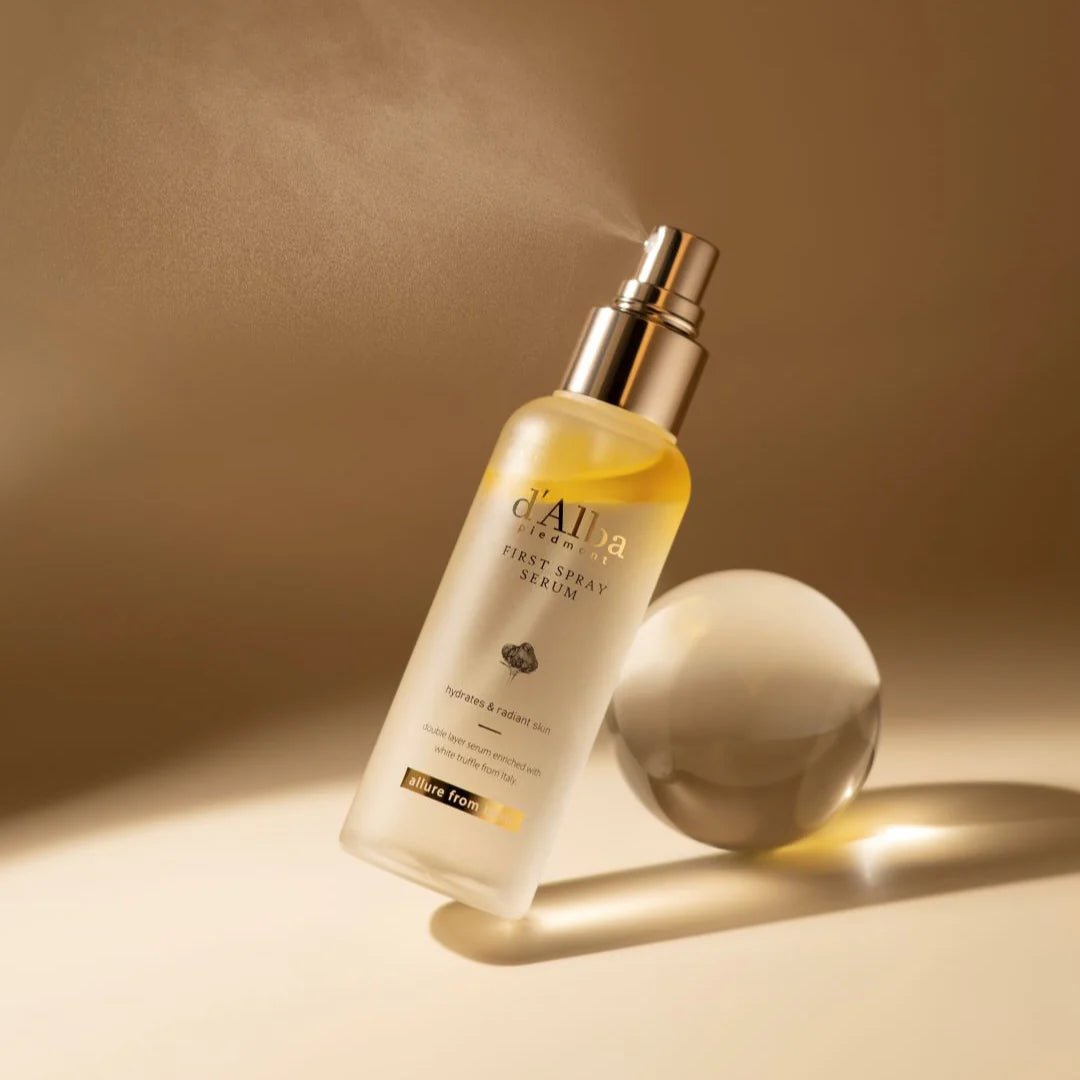 d'Alba White Truffle First Aromatic Spray Serum – Hydrating & Refreshing Serum for Glowing, Soft Skin - Korean Beauty KR