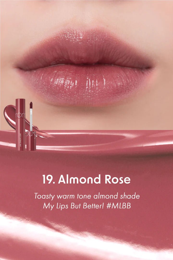 Rom&nd Juicy Lasting Tint – Hydrating & Long - Lasting Lip Tint for Luscious, Vibrant Lips - Korean Beauty KR