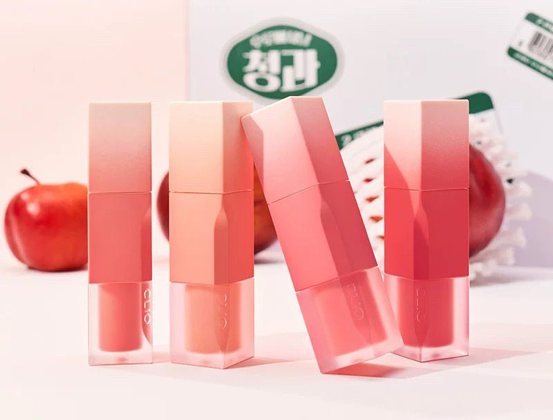 CLIO Dewy Blur Tint Bloom in the Shell 010 – Hydrating & Glossy Lip Tint for Soft, Flawless Lips - Korean Beauty KR