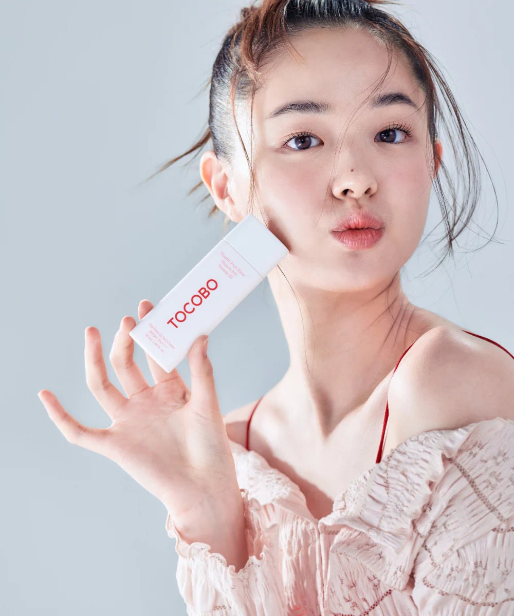 Tocobo Vita Tone Up Sun Cream SPF50+ PA++++ – Brightening & Hydrating Sunscreen for Glowing, Protected Skin - Korean Beauty KR