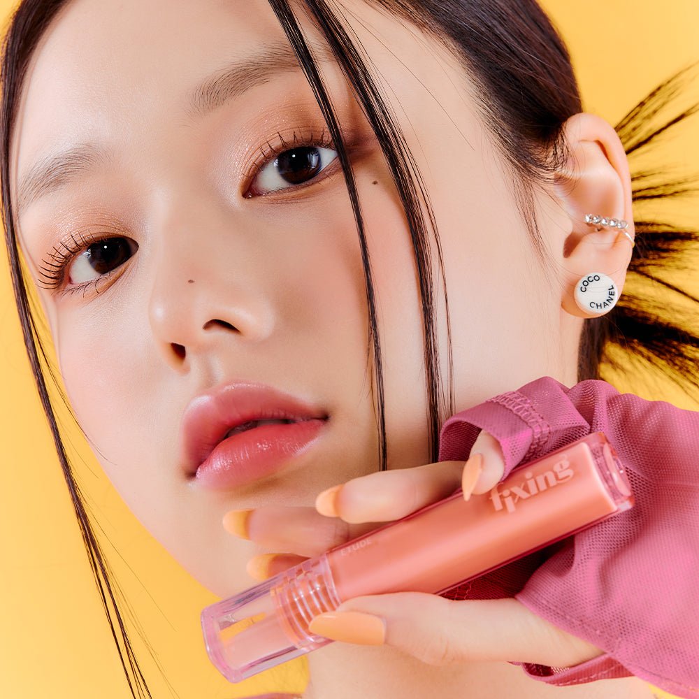 Etude House Glow Fixing Tint 3.8g – Long - Lasting, Hydrating Lip Tint for Glowy, Natural Color - Korean Beauty KR